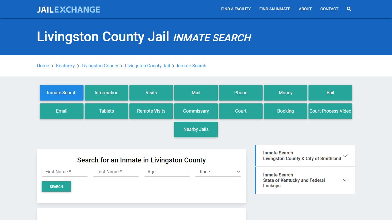 Livingston County Jail, KY Inmate Search: Roster & Mugshots